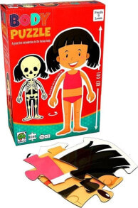 Barbo Toys Gigantyczne puzzle Moje ciało Dziewczynka 26el