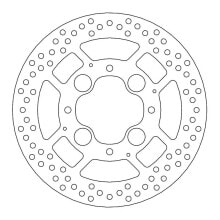 MOTO-MASTER Halo Honda 110492 Rear Brake Disc