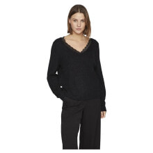 VILA Lou Rev V Neck Sweater