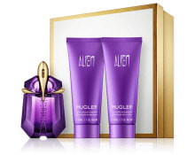 Thierry Mugler Alien 60 ml EdP Set mit Body Lotion und Mini EdP