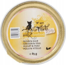 Catz Finefood Catz Finefood Filety N.407 Kurczak/Cielęcina tacka 85g