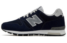 New Balance NB 565 透气 低帮 跑步鞋 男女同款 深蓝色 / Кроссовки New Balance NB 565 ML565EN1