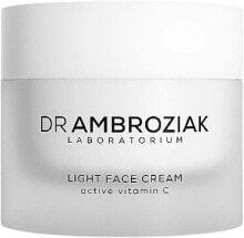 Feuchtigkeitsspendende Tagescreme mit Vitamin C - Dr Ambroziak Laboratorium Light Face Cream