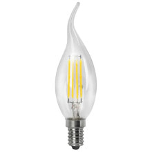 MATEL Led flame filament bulb C37 E14 warm clear 4W