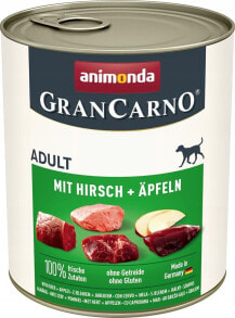 Animonda ANIMONDA GranCarno Adult with Deer and Apple 800g