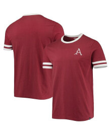 Купить мужские футболки и майки ’47 Brand: Men's '47 Cardinal Arkansas Razorbacks Otis Ringer T-shirt