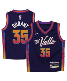 Nike toddler Boys and Girls Kevin Durant Purple Phoenix Suns 2023/24 Swingman Replica Jersey - City Edition