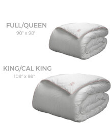Pillow Gal white Goose Down Comforter with 100% RDS Down, Full/Queen