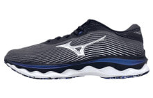 Mizuno Wave Sky 5 复古百搭休闲 低帮 跑步鞋 男款 黑灰 / Кроссовки Mizuno Wave Sky 5 J1GC210204