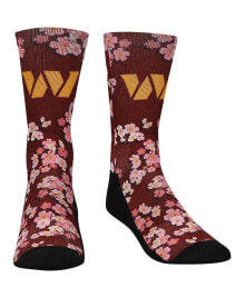 Купить детские носки для мальчиков Rock 'Em: Youth Boys Rock Em Socks Washington Commanders Localized Cherry Blossoms Crew Socks