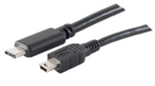 shiverpeaks BS77144-3.0 USB кабель 3 m 2.0/3.2 Gen 1 (3.1 Gen 1) USB C Mini-USB B Черный