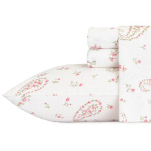 Laura Ashley bristol Cotton Sateen 4 Piece Sheet Set, King