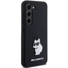 KARL LAGERFELD KLHCS23SSMHCNPK S23 S911 Silicone Choupette Pin phone case