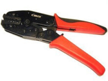 Инструменты для работы с кабелем Cimco 10 6120 обжимной инструмент для кабеля Черный, Красный