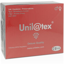 Презервативы UNILATEX Red-Strawberry Preservatives 144 Units