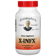 Растительные экстракты и настойки christopher's Original Formulas, X-INFX, 440 mg, 100 Vegetarian Caps