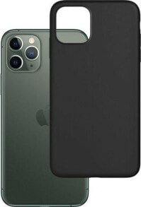 чехол силиконовый черный iPhone 12 Pro Max 3MK