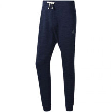 Мужские спортивные брюки Мужские брюки спортивные синие зауженные летние трикотажные на резинке джоггеры Reebok TE Marble Group Jogger M DU3782 pants