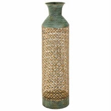 Vase Alexandra House Living Gold Iron 18 x 69 x 18 cm