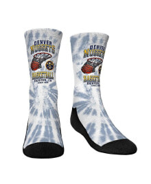 Купить детские носки для девочек Rock 'Em: Youth Boys and Girls Socks Denver Nuggets Vintage-Inspired Hoop Crew Socks