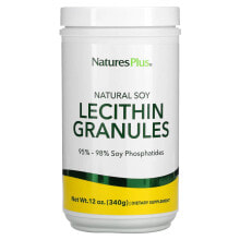Лецитин натурес Плюс, лецитин в гранулах, натуральная соя, 340 г (12 унций)