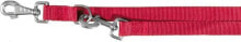 Поводок для собак Trixie Smycz Premium regulowana podwójna - Czerwona 2mx25mm