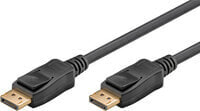 Goobay 58534 - 2 m - DisplayPort - DisplayPort - Male - Male - Black