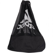 Мужские мешки на завязках Мешок для обуви черный Adidas FB Ballnet DY1988 ball bag