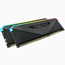 Модули памяти (RAM) corsair DDR4 4600MHz 32GB 2x16GB DIMM Unbuffered 18-22-22-42 XMP 2.0 VENGEANCE RGB RT Heatspreader RGB LED 1.35V for AMD Ryzen - 32 GB - 4,600 MHz