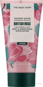 Körperpeeling - The Body Shop British Rose Shower Scrub