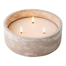 LUMINEO 28x8 cm Flame Effect Solar Candle