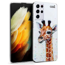 COOL Samsung G998 Galaxy S21 Ultra Drawings Giraffe phone case