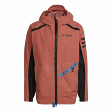 Men's Sports Jacket Adidas Utilitas Red Orange