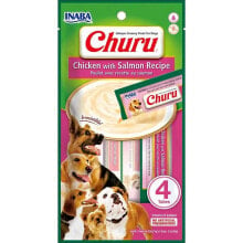 CHURU Chicken With Salmon Wet Dog Food 14g 4 units