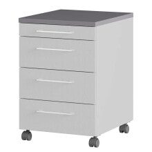 Filing cabinets in the office