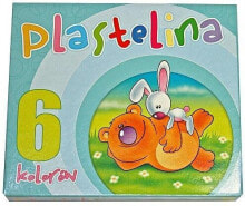 Пластилин или масса для лепки для детей Mona Plastelina - (MONA P6)