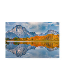 Trademark Global darren White Photography Oxbows Autumn Canvas Art - 27