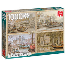 Premium Collection Anton Pieck - Canal Boats 1000 pcs Составная картинка-головоломка 1000 шт 18855