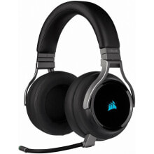 Bluetooth Headset with Microphone Corsair Virtuoso RGB Black Multicolour
