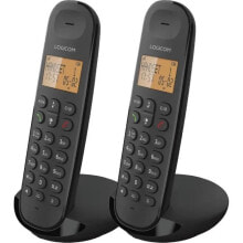 Schnurloses Festnetztelefon - LOGICOM - DECT ILOA 250 DUO - Schwarz - Ohne Anrufbeantworter