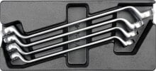 Рожковые, накидные, комбинированные ключи для автомобилей YATO КЛЮЧИ ДЛЯ ВСТАВКИ ЯЩИКА 4 шт.