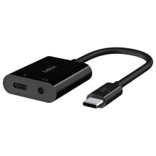 BELKIN NPA004BTBK 3.5 mm USB-C To Jack Adapter