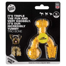 Купить товары для собак TASTYBONE: TASTYBONE Chicken Toy Bone Trio Bone