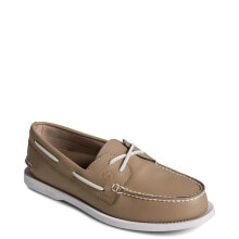 Купить коричневые мужские кроссовки Sperry: [STS24376] Mens Sperry A/O 2-EYE LEATHER SEACYCLED