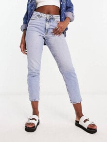 Купить женские джинсы New Look: Женские джинсы New Look Mom-Jeans in Hellblau