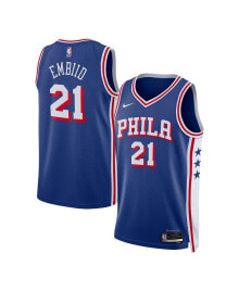 Nike big Boys Joel Embiid Royal Philadelphia 76ers Swingman Jersey - Icon Edition