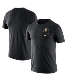 Nike men's Black Colorado Buffaloes Logo Stack Legend Performance T-shirt