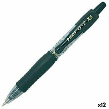 Roller Pen Pilot G-2 XS Retractable Black 0,4 mm (12 Units)