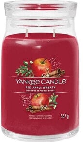 Duftkerze im Glas Red Apple Wreath Zwei Dochte - Yankee Candle Singnature