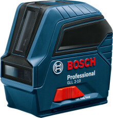 Лазерные уровни и нивелиры Bosch Laser krzyżowy GLL 2-10 czerwony 10 m